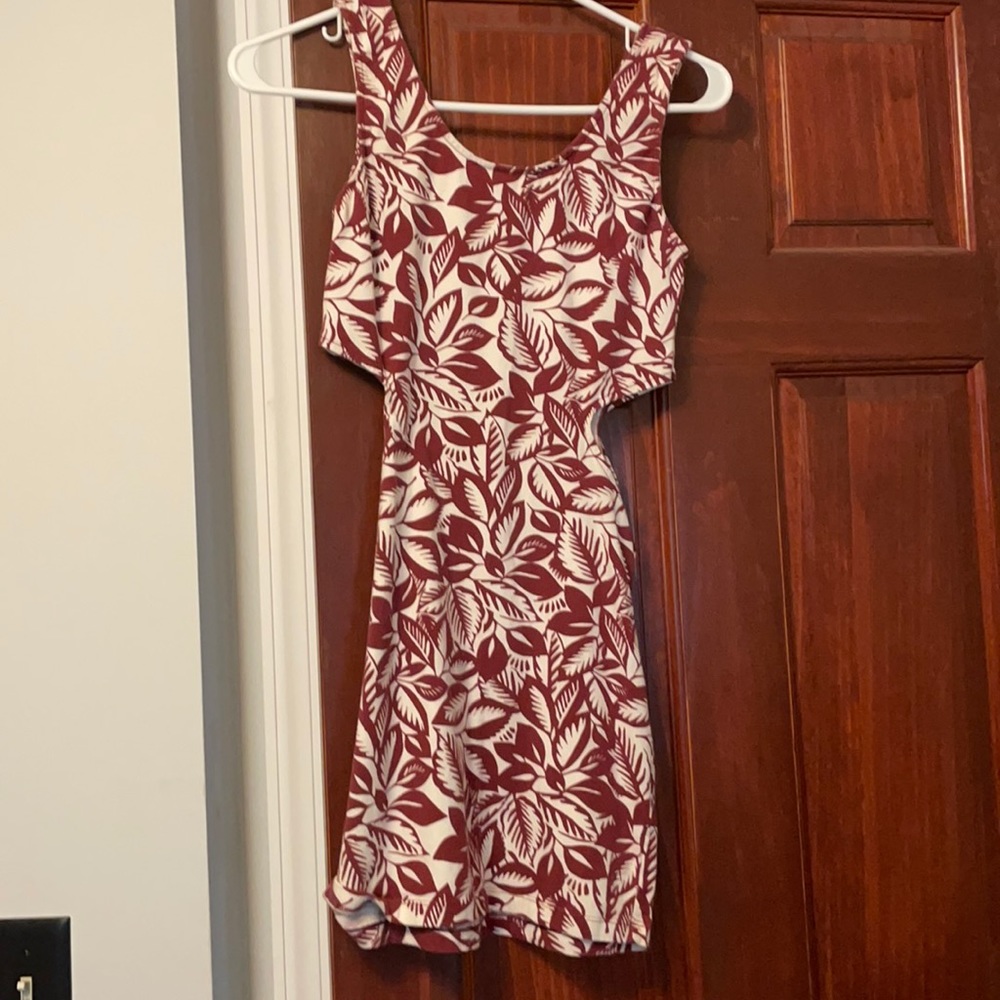 Charlotte Russe mini dress, cut outs on the side!